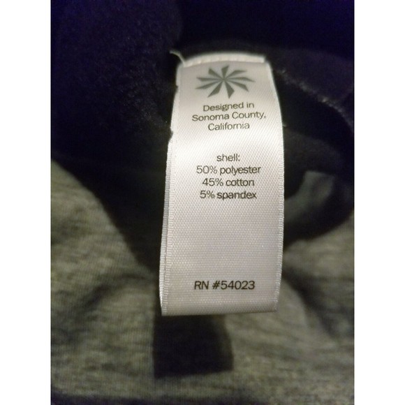 ATHLETA Hoodie Men's Size Small Gray Heathered Full Zip Pockets Drawstring - Picture 6 of 6